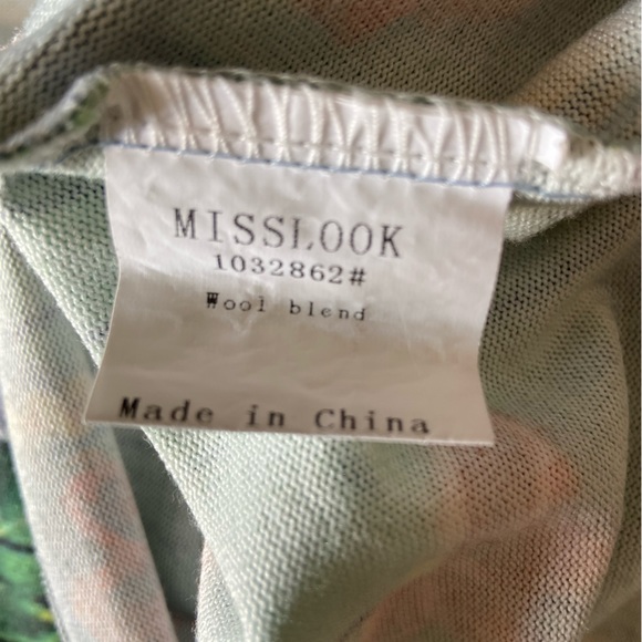 MISSLOOK wool blend floral🌸 - Picture 6 of 6